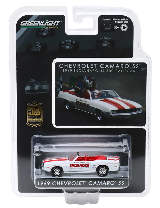 GreenLight 1:64 1969 Chevrolet Camaro трансформируемый темп автомобиль игрушечный из сплава