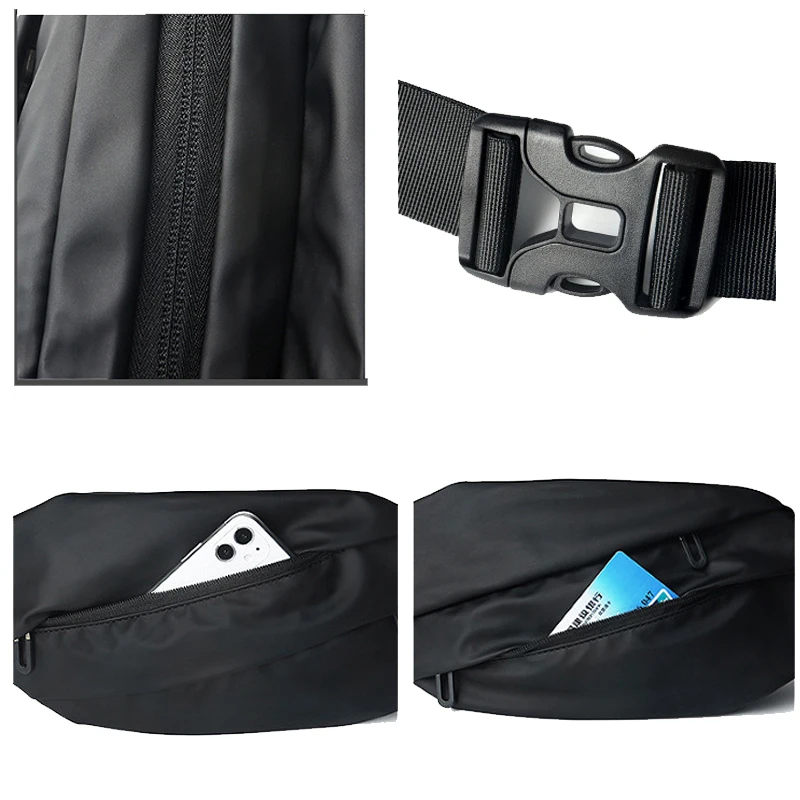 Мужская модная уличная поясная сумка кошелек для спорта путешествий велоспорта