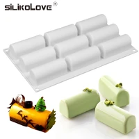 silikolove silicone mold 3d stick shape for chocolate truffle mousse cake dessert mold diy baking moulds