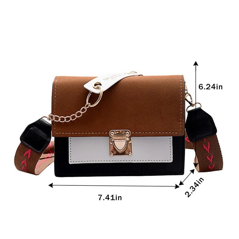 

Women's Shoulder Bags Pu Leather Designer Luxury Messenger Bags Metal Buckle Crossbody Bags Purse 2021 Female Travel Handbags