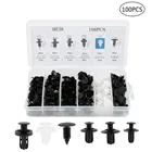 Комплект зажимов для крепления автомобиля, 6 размеров, 100 шт.