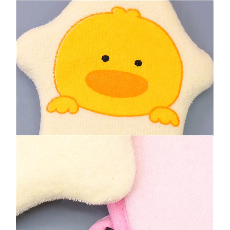 3 Цвета котенка мягкие хлопковые Детские ванна душ щетка милые животные