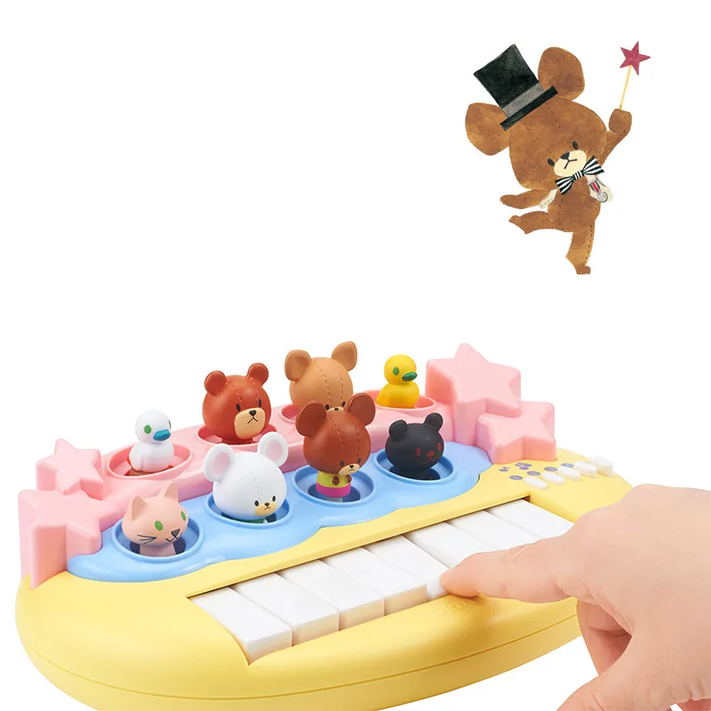 Música de Piano Multifuncional Vocal Infantil Iluminação Brinquedos 3 High Quality Brinquedos e hobbies