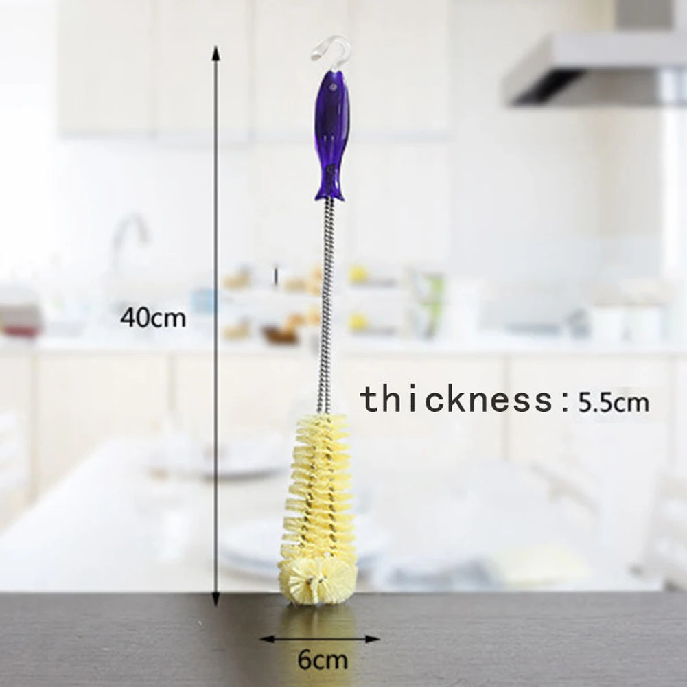 

Elbow Long Handle Durable Cleaning Flexible Washing Teapot Universal Ergonomic Kitchen Bottle Brush
