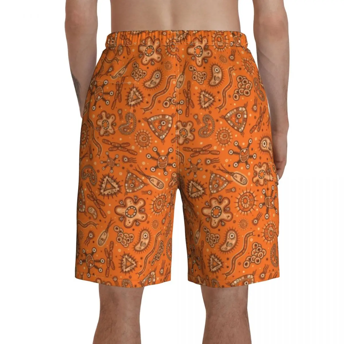 

Cartoon Board Shorts Bathing Swimming Trunks Polyester Funny Men Swim Trunks
