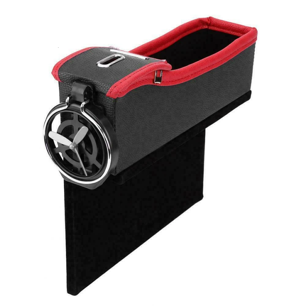 Автомобильный Органайзер на сиденье коробка для хранения чашка держатель