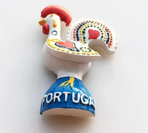 Португальский креативный туристический сувенир подарок 3-d петух ручная роспись