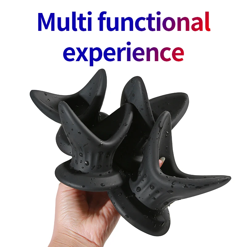 V-образный открытый полый анальный расширитель Мягкие Силиконовые анальные