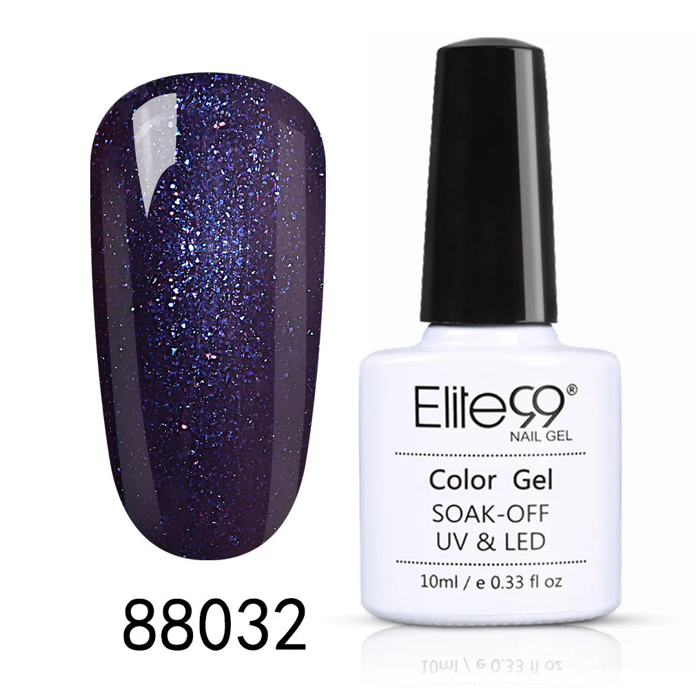 88032 Elite99 10 мл сменный Гель-лак для нейл-арта мрамор Halo эффект гель Перманентный лак для ногтей замачиваемый маникюрный гель для ногтей лак - Цвет: 88032