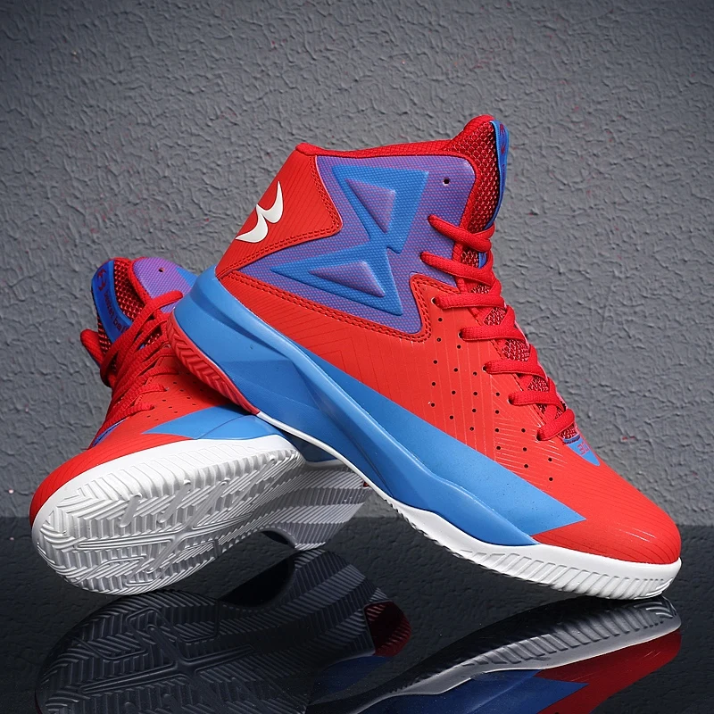 

High Quality 2021 Autumn and Winter New Mens Sports Shoes Wear-resistant Non-slip Shoes Outdoor Basketball Shoes Couple High-top