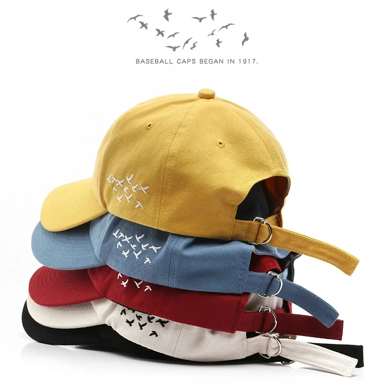 

Fashion Summer Men Baseball Cap Casual Cotton Snapback Hat Adjustable Outdoor Sports Hat Simple Embroidery Dad Hats Golf Cap