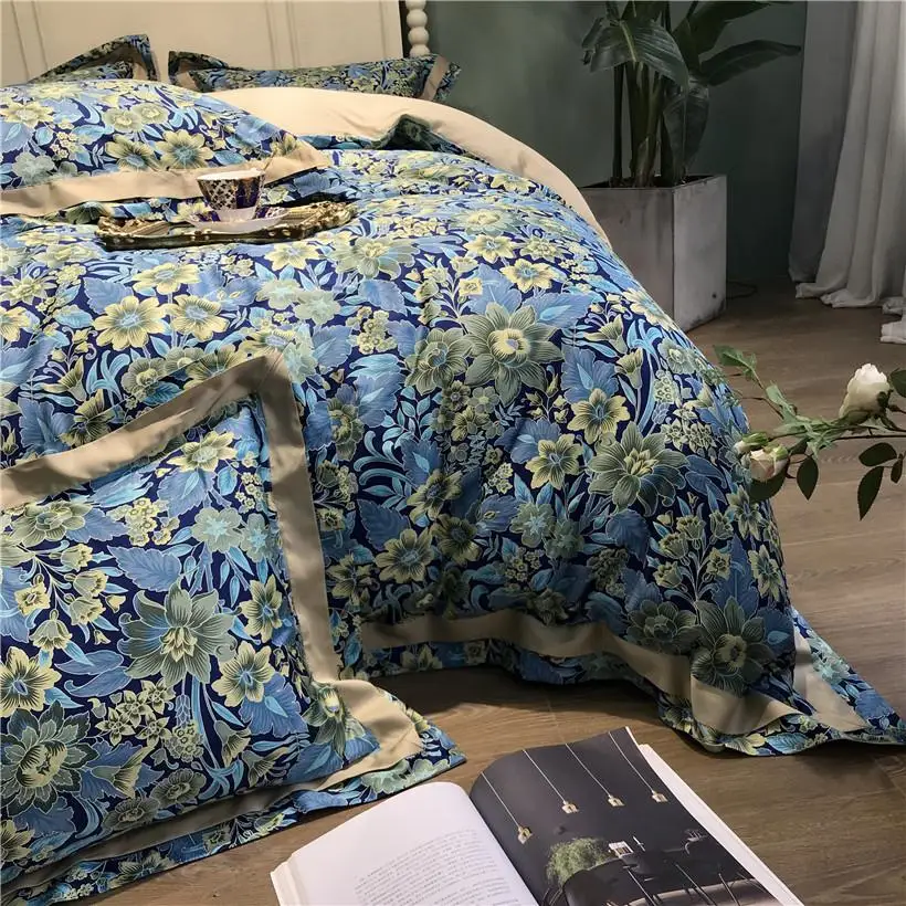 43 600TC Египетский хлопок принадлежностей KingQueen размер постельные принадлежности