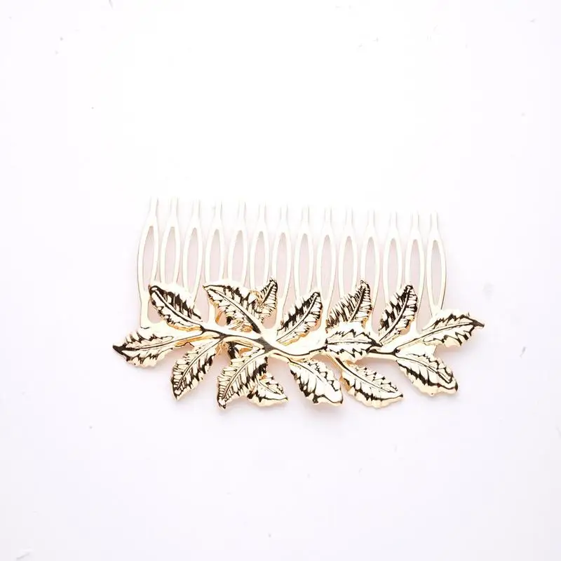 Модная расческа для волос в стиле панк женщин и девочек расчески с золотыми