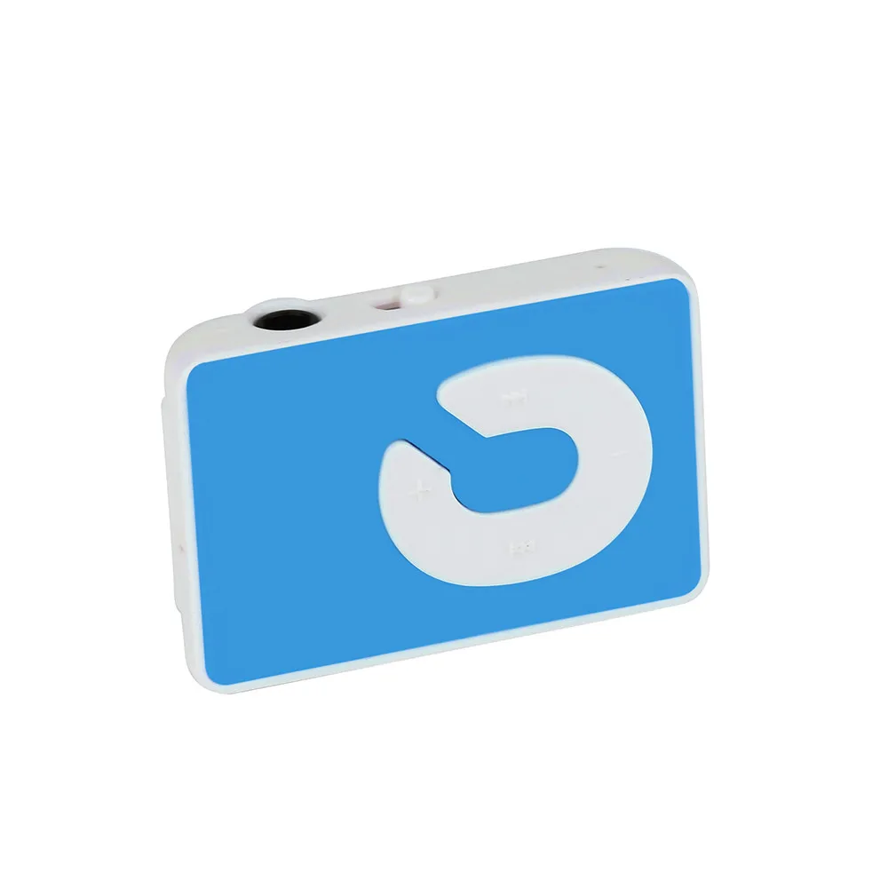 Клипса USB мини Mp3 музыкальный медиаплеер Поддержка 32 ГБ Micro TF карта и гарнитура