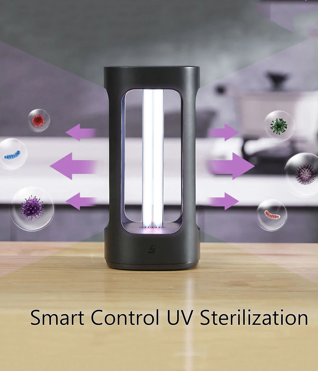 Дезинфекционная лампа Xiaomi FIVE Smart UVC Индукционная УФ-лампа для человеческого тела