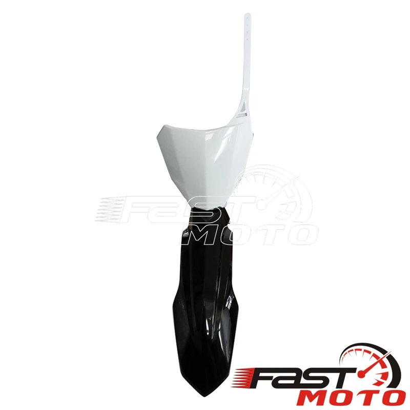 Переднее пластиковое крыло с номерным знаком обтекатель для HONDA CRF250R 18-20 CRF250RX CRF 450R