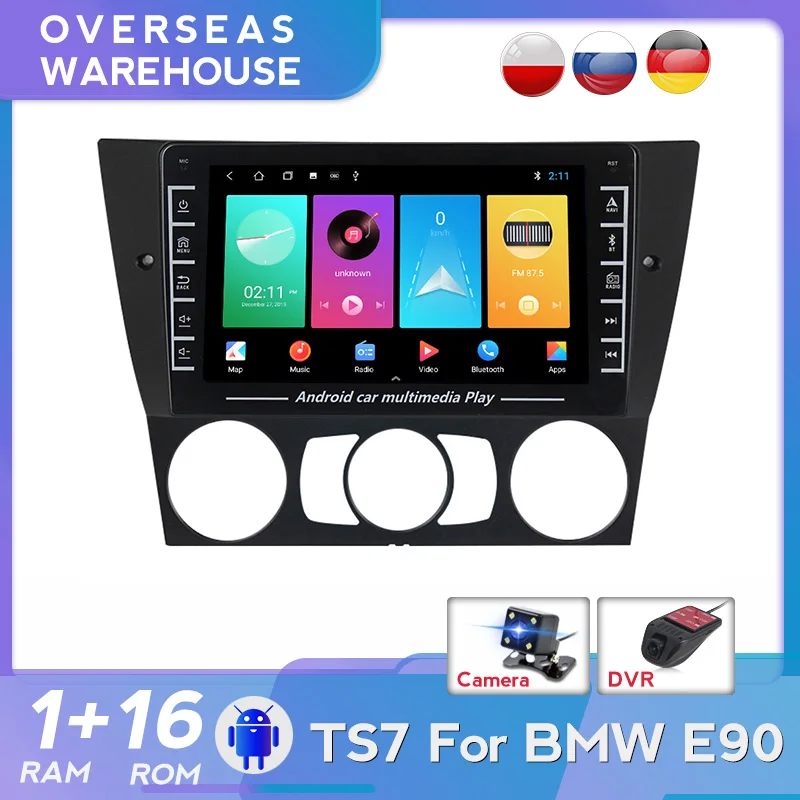 Android HD1280 * 720 головное устройство автомобильный аудио GPS Радио Multimidia плеер для BMW 3