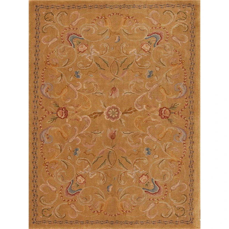 Один из видов ковров Уникальный дворцовый французский ковер большой винтажный