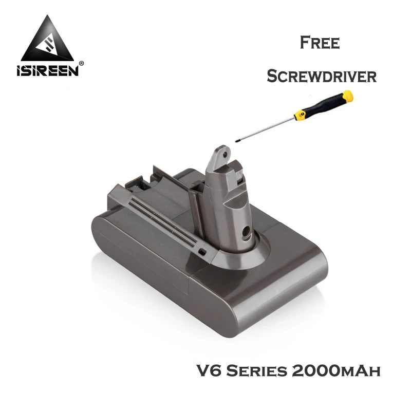 2000mAh 21,6 V Перезаряжаемые Li-Ion Батарея 2100 мА/ч, замена для DYSON V6 серии Батарея DC61 DC62 DC72 DC71 DC58 DC59 DC74 965874-02 - Цвет: 2000mAh