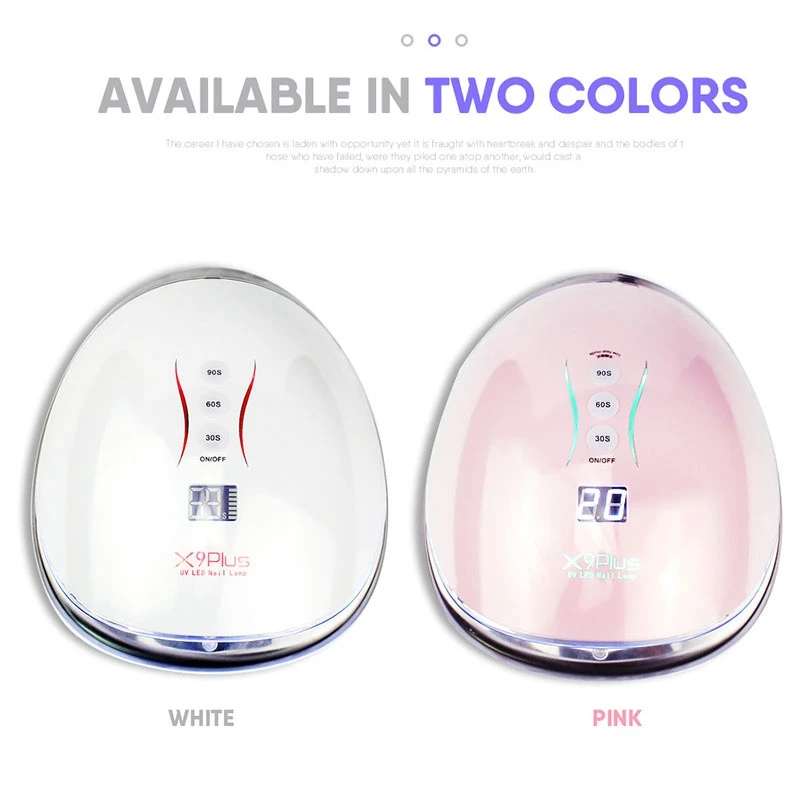 

Lamp for Nails Dryer 48W Ice Lamp for Manicure Gel Nail Lamp Drying Lamp for Gel Varnish