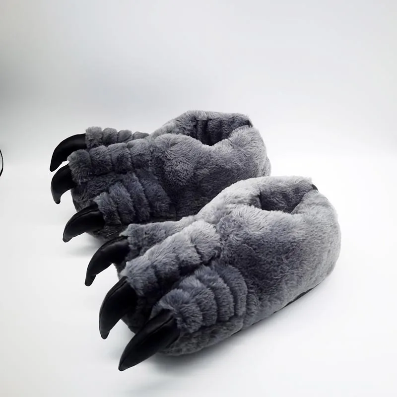 

Claw Animal Winter Slippers Fur Slippers Timber Land Shoes Men Women Custom Slippers Home House Slippers Children Indoor Snow