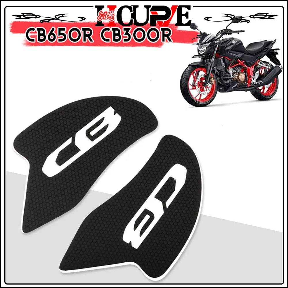

For HONDA CB300R CB650R CB 300R 650R CB300 R CB650 R Motorcycle 3D Tank Traction Side Pad Gas Fuel Knee Grip Decal