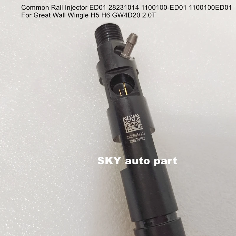 Инжектор аккумуляторной топливной системы ED01 28231014 1100100-ED01 1100100ED01 для Great Wall Wingle H5 H6
