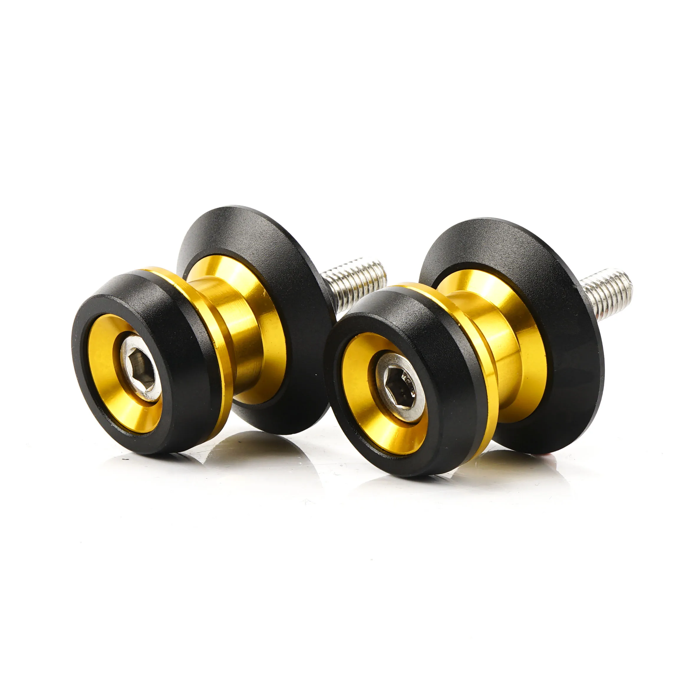 8 мм Слайдеры для мотоцикла Swingarm качели Suzuki Gladius GSR 600 750 GSX 650F GSXR 1000 600|Накладки и