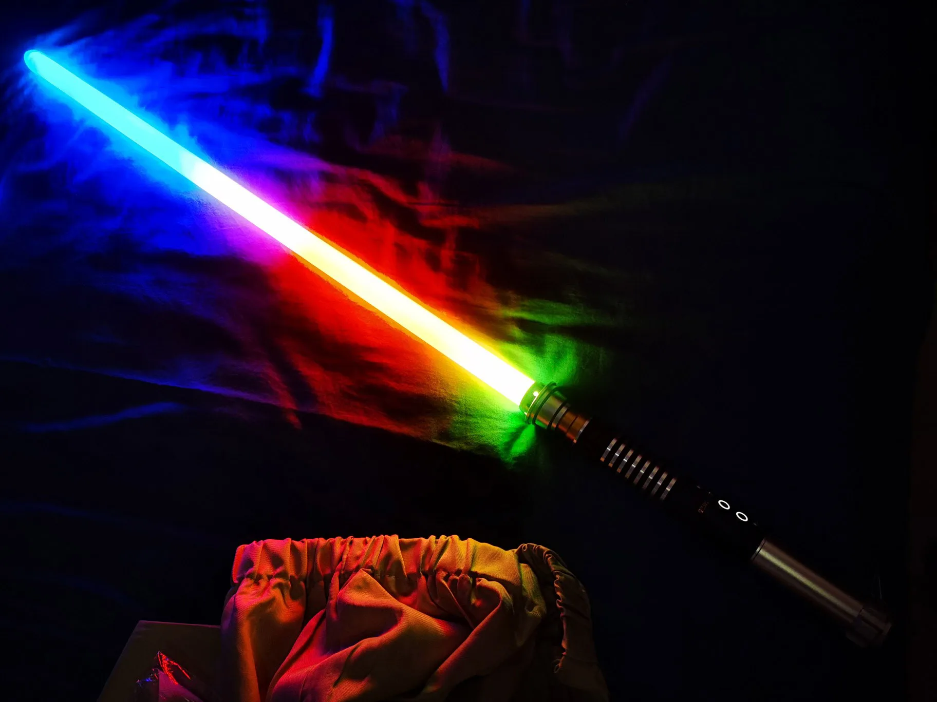 Rgb Neopixel Lightsaber Metal Handle With Blade Luke Anakin Laser Sword Jedi Knight Saber Weapon Led Toys For Youth Gifts Games | Игрушки и