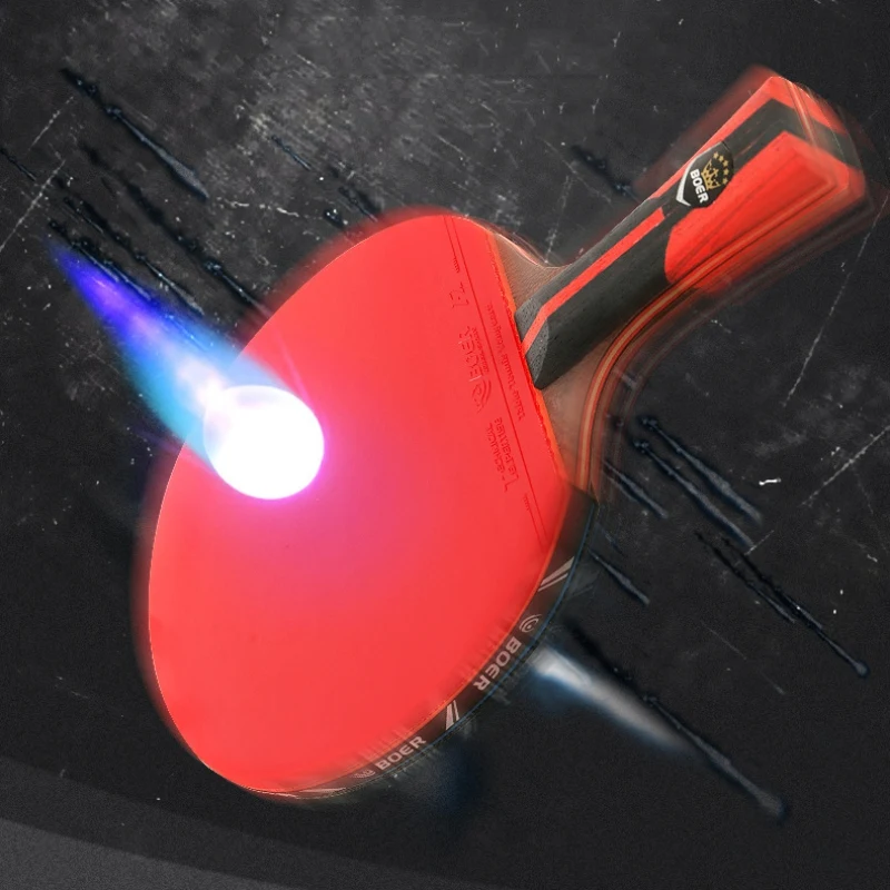 Ракетка для настольного тенниса BOER легкая мощная с сумкой 6 звездочек|Ракетки