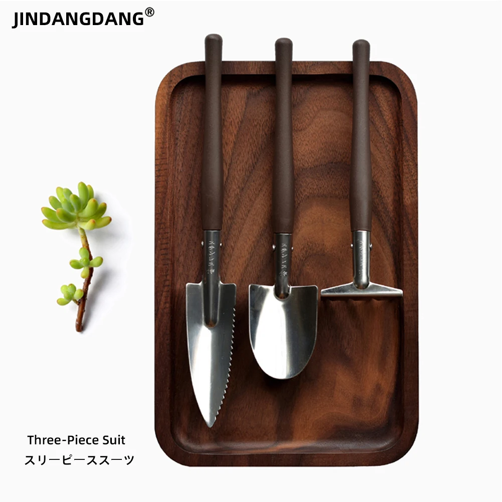 

Японское Садоводство 3 шт. мини портативный садовый бонсай лопатка-грабли трансплантация растений инструмент для сельскохозяйственного ку...