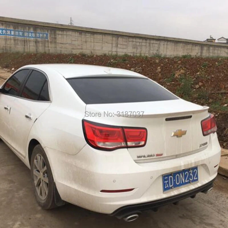 Спойлер для Chevrolet Malibu 2012-2015 АБС-пластик неокрашенный Задняя Крышка багажника