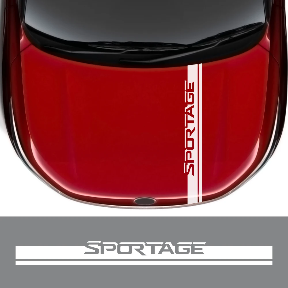 Для Kia Sportage 3 4 QL Автомобильная виниловая пленка оболочка двигателя ранние