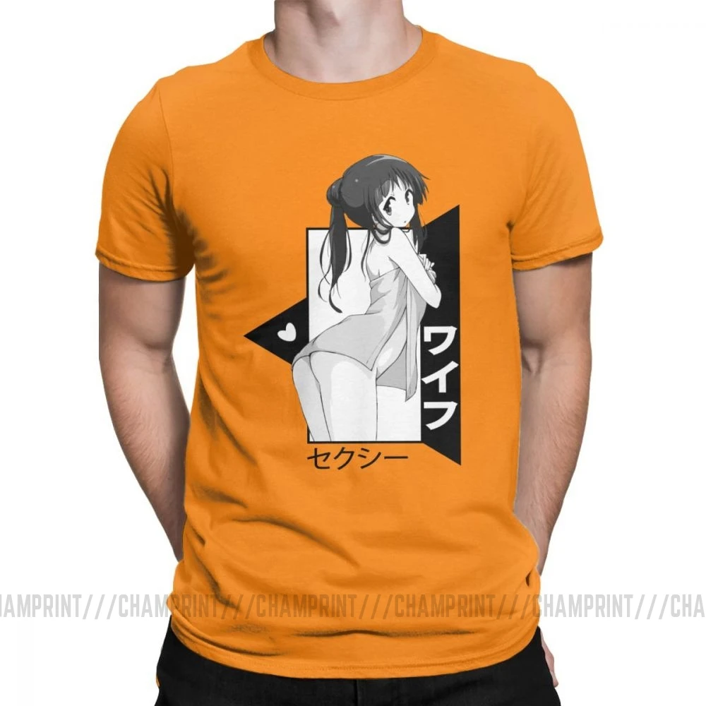 Senpai футболки для мужчин Kawaii Girl Аниме сексуальные взрослые Япония Waifu Otaku