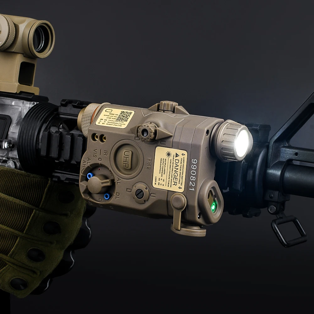 

WADSN Tactical LA-5C PEQ15 Green IR Laser Light Upgrade PEQ Laser Weapon Flashlight 250lumes Hunting Armas Strobe Scout Torch