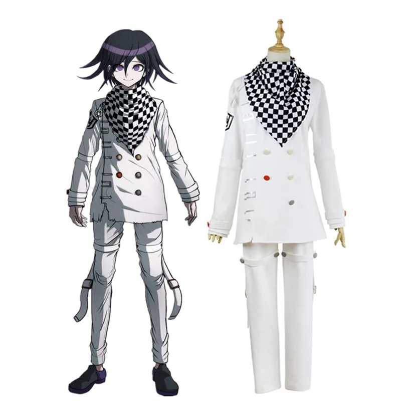 Аниме Danganronpa V3 Harukawa Ouma Kokichi костюм для косплея Хэллоуина вечеринки|Костюмы аниме| |