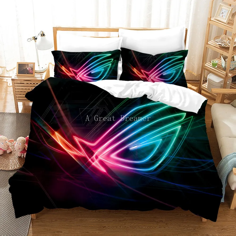 

Gamepad Comforter Bed Linens Gamepad Bedding Set For Kid Boys Children Bedclothes Cartoon Game Duvet Cover Set Soft Home Textile