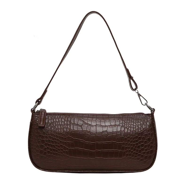 Женская сумка мессенджер в стиле ретро с крокодиловым узором новинка 2020 уличные