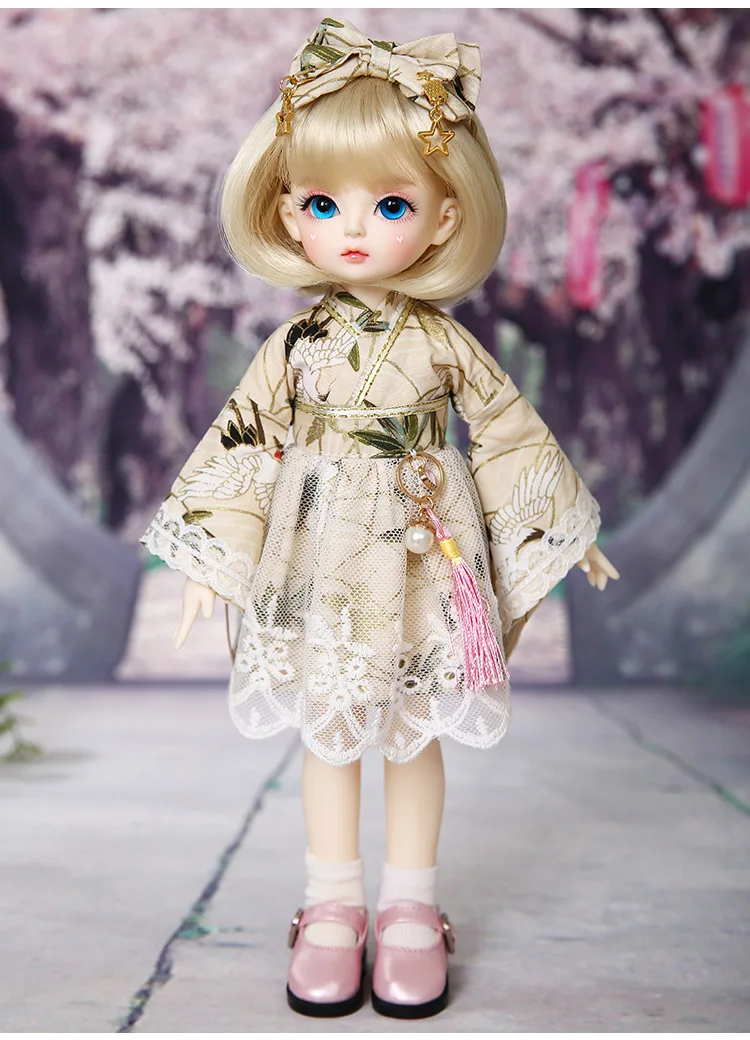 Shugo Фея Mien 1/6 BJD SD кукла Yosd модель для маленьких девочек и мальчиков глаза высокое качество игрушки смолы фигурки на Рождество