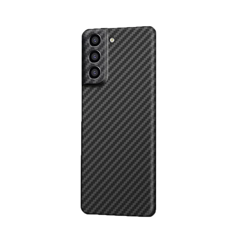 

Multifunctional Special Material Carbon Fiber Phone Case Abrasion-resistant Compatible with Sam-sung S21 Series