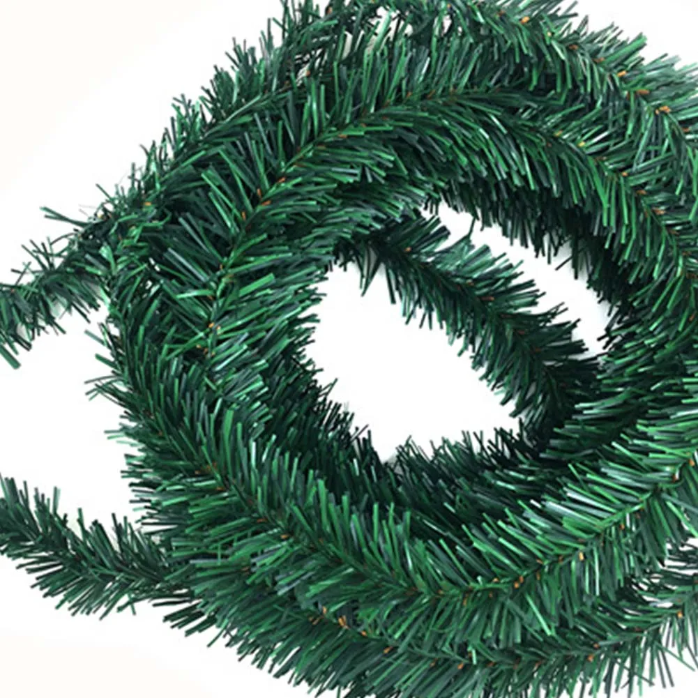 Рождественское украшение Рождественский венок ротанговая гирлянда ручной