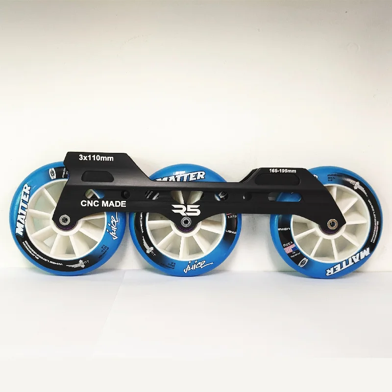 

[3X110mm 110mm] Speed Inline Skate Frame for Speeding Racing Skating,Compatible for Pleasure Tools Slalom FSK electric scooter