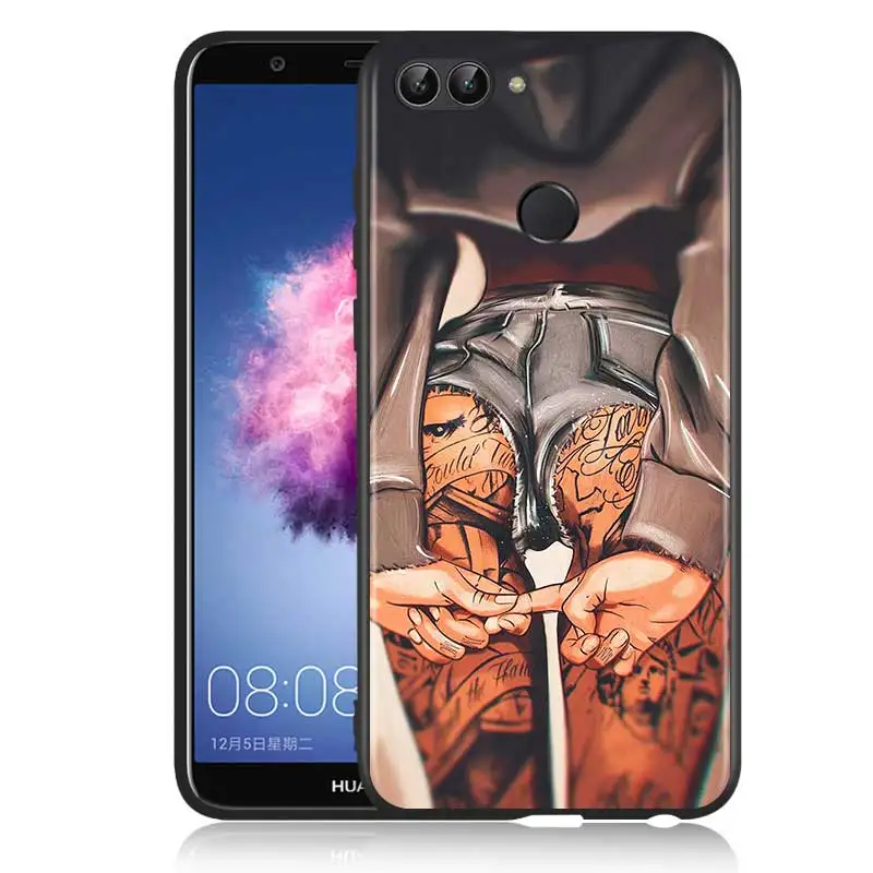 Чехол-накладка для Huawei P Smart Z S Plus 2020 2019 Nova 5T 5i 5 4e 4 3i 3e 3 2i с изображением женщины