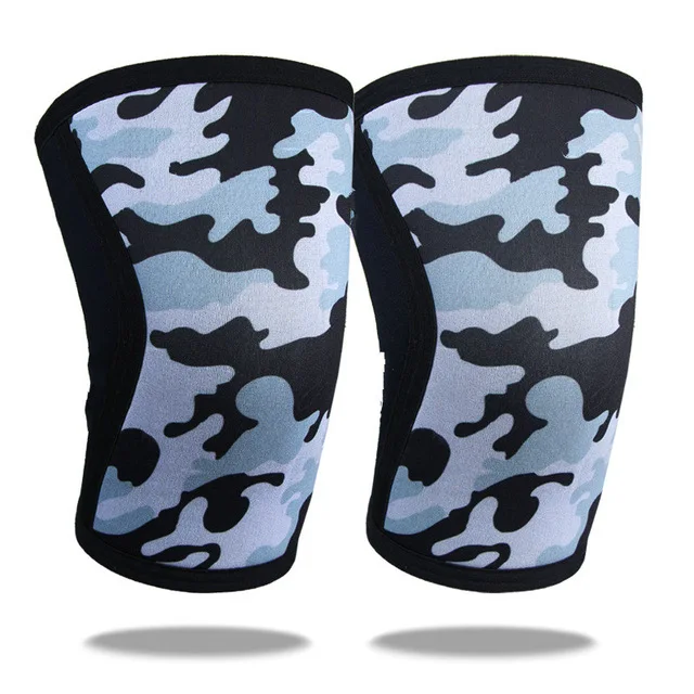 

7mm Weightlifting CrossFit Powerlifting Gym Knee Squat Sleeves Neoprene Compression Knee Pads Protector Support for Powerlifting
