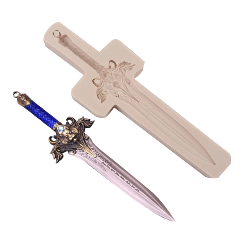 

Рыцарь, боевые мечи, силиконовая форма, детский торт на день рождения, искусственные формы, инструмент для украшения торта