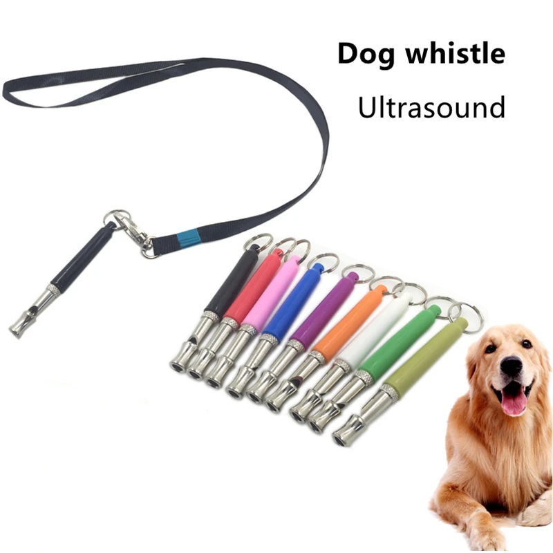 

Dog Toy Training Whistle High Frequency Ultrasonic Adjustable Voice Control Barking Obedience Tool Dog Accessories Supplies