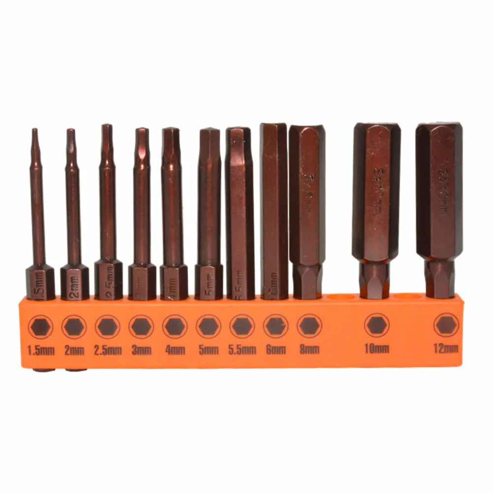 

23pcs S2 Screwdriver Bits 60mm Long with Quick Release Bit Holder Repair Disassembly Hand Tools Black Quick Release Post
