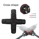 Соединительный кабель для прожектора, 3 контакта, IP68, водонепроницаемый