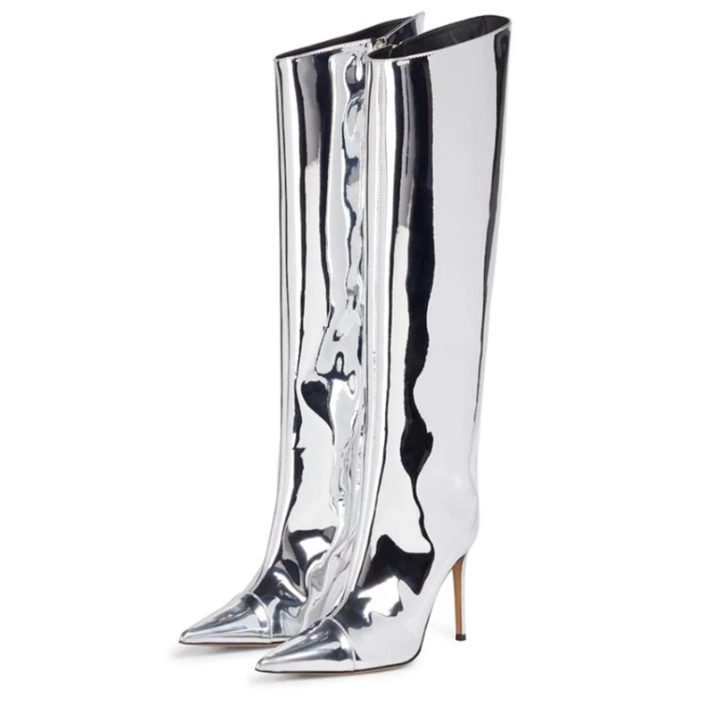 

Autumn and Winter Women's Pointed High Heels Sexy High Boots-m338-88