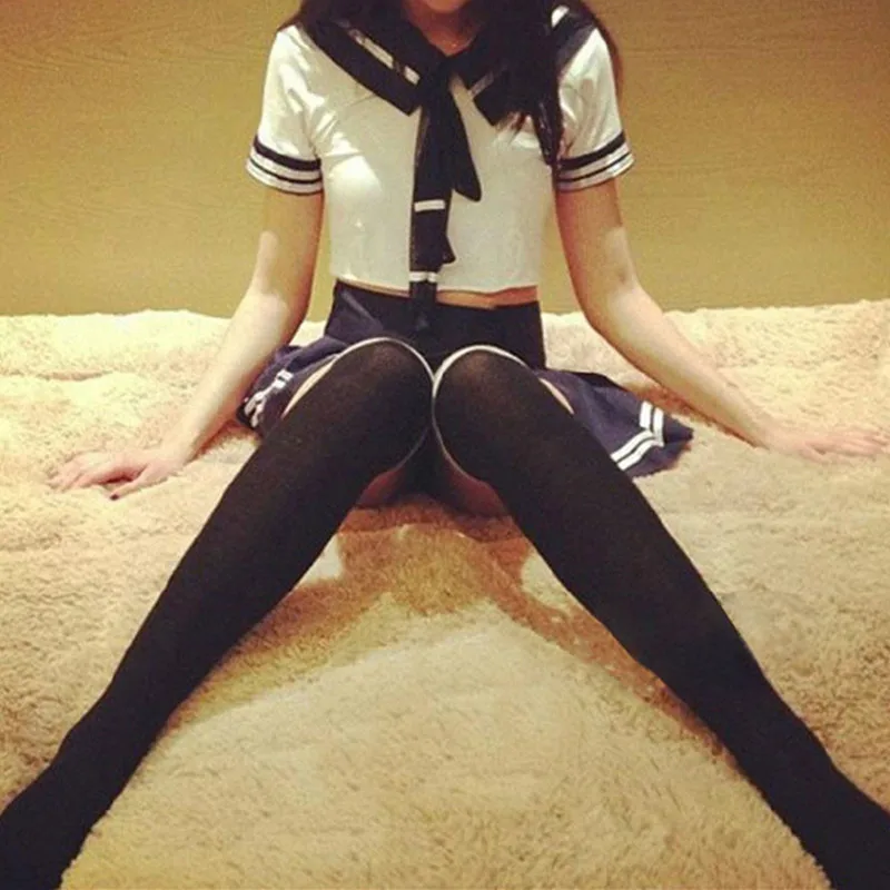 Женское сексуальное эротическое нижнее белье для косплея униформа школьницы